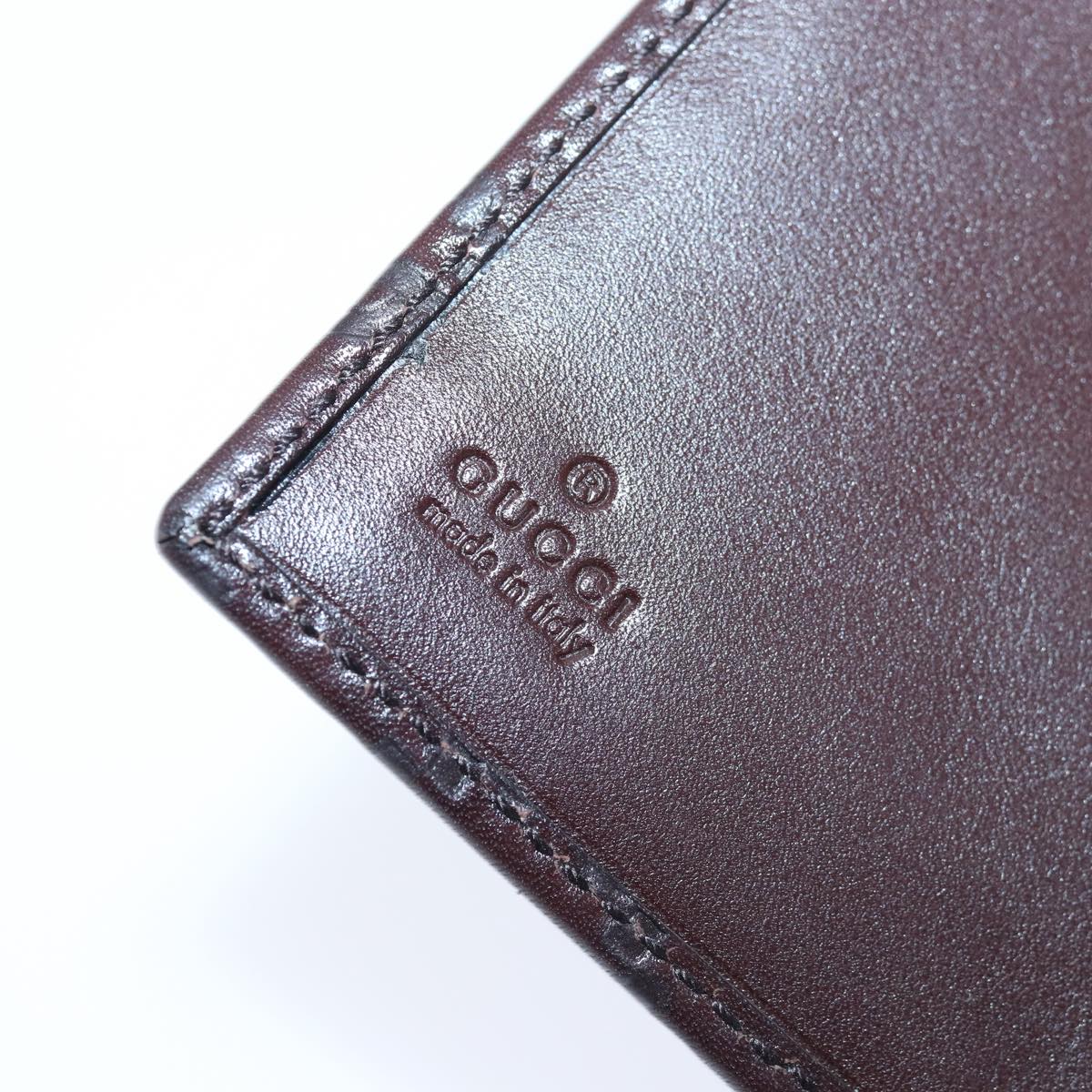Gucci Guccissima Brown Canvas Wallet  ()