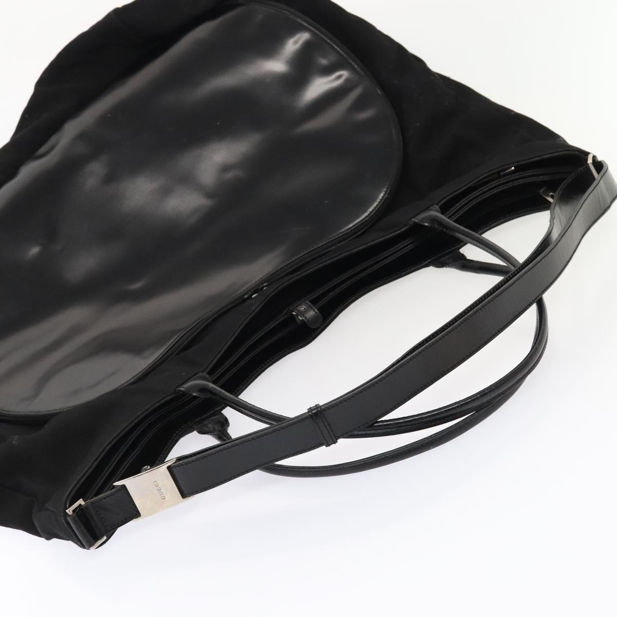 Gucci Black Canvas Travel Bag ()