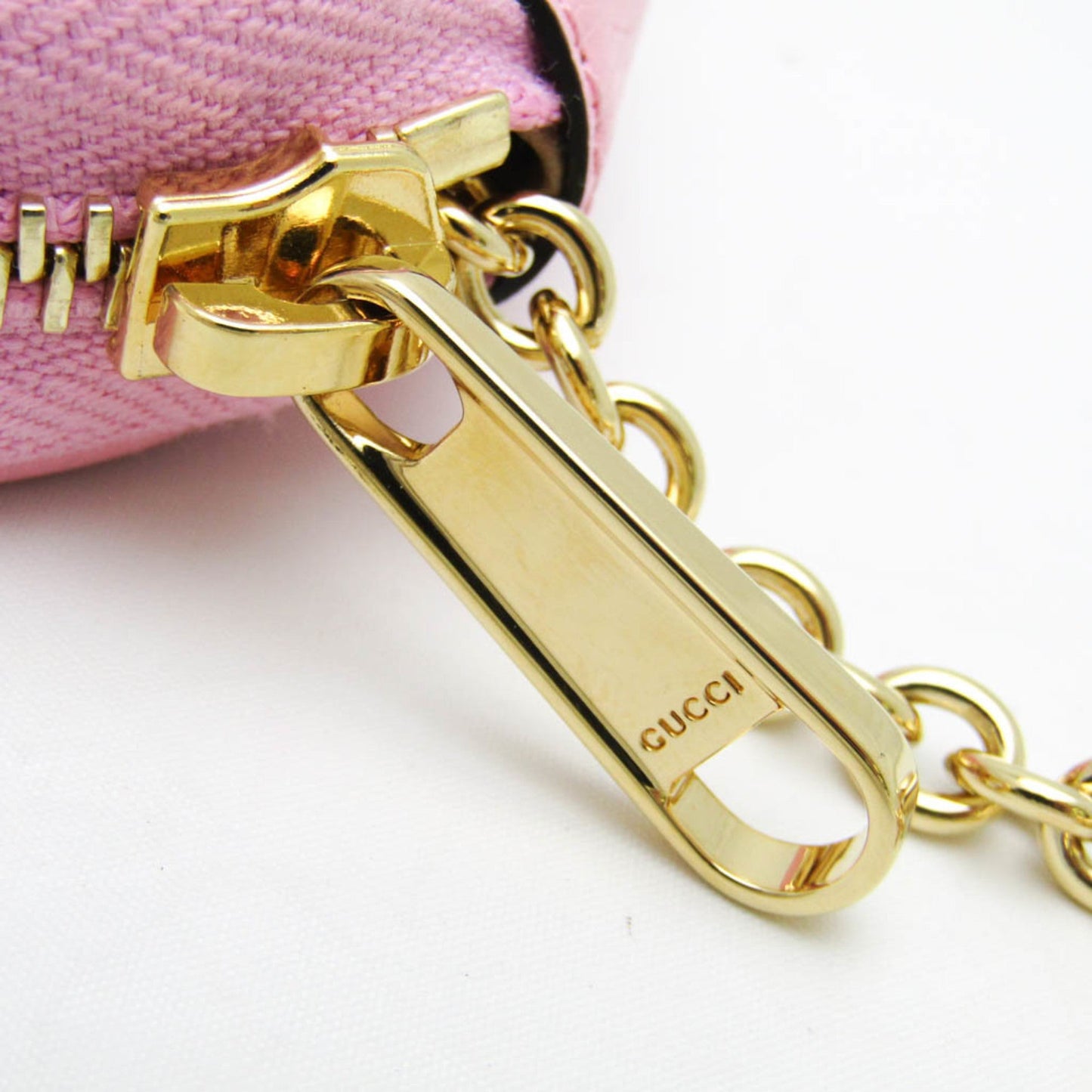 Gucci Heart Pink Leather Wallet  ()