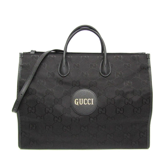 Gucci Off The Grid Black Canvas Tote Bag ()