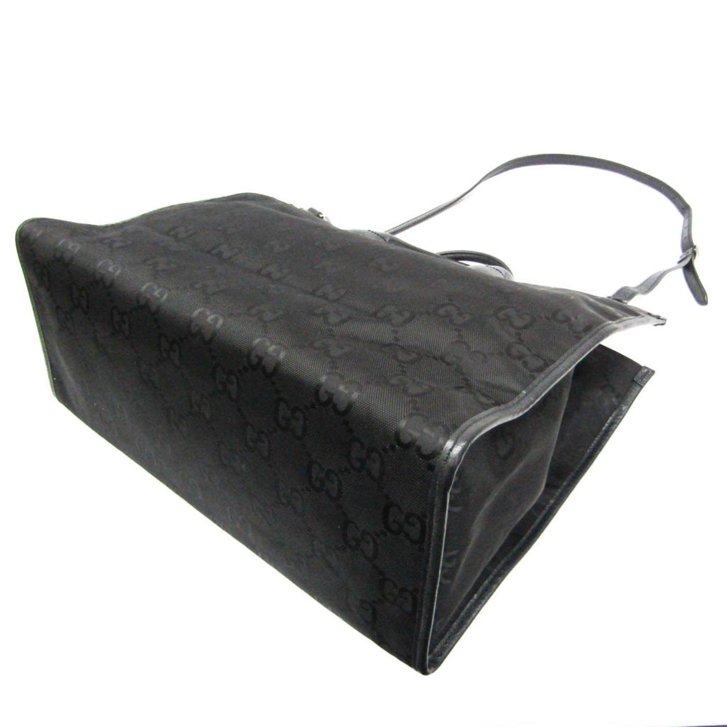 Gucci Off The Grid Black Canvas Tote Bag ()