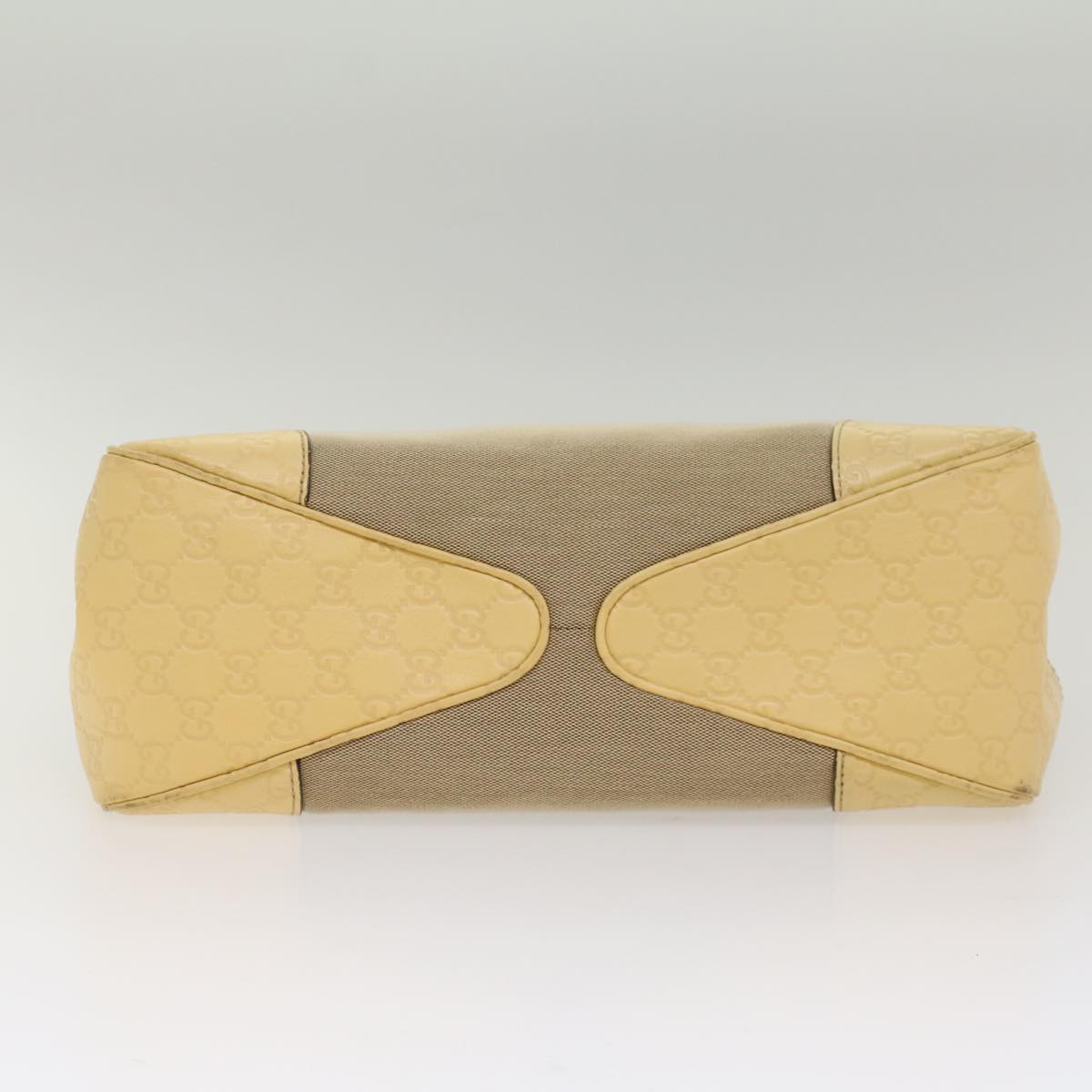 Gucci Hobo Grey Canvas Shoulder Bag ()