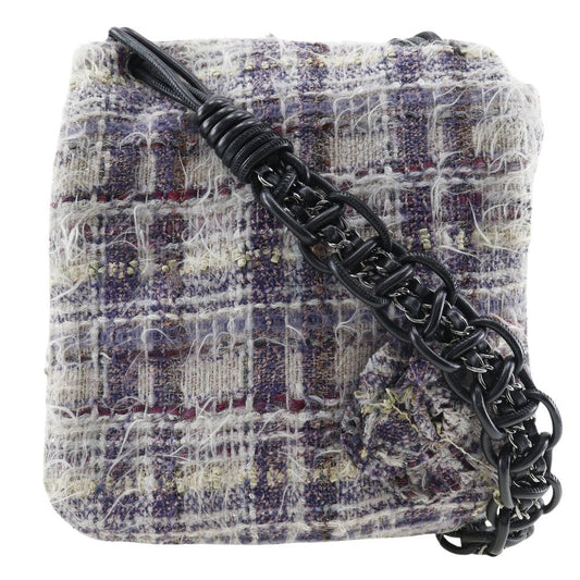 Chanel Camélia Multicolour Tweed Shoulder Bag ()