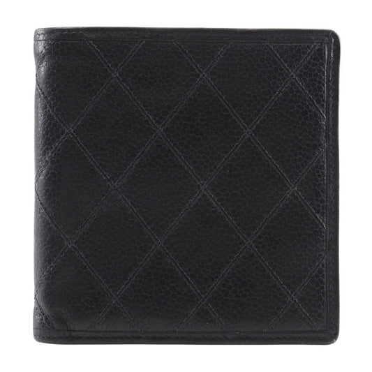 Chanel - Black Leather Wallet  ()