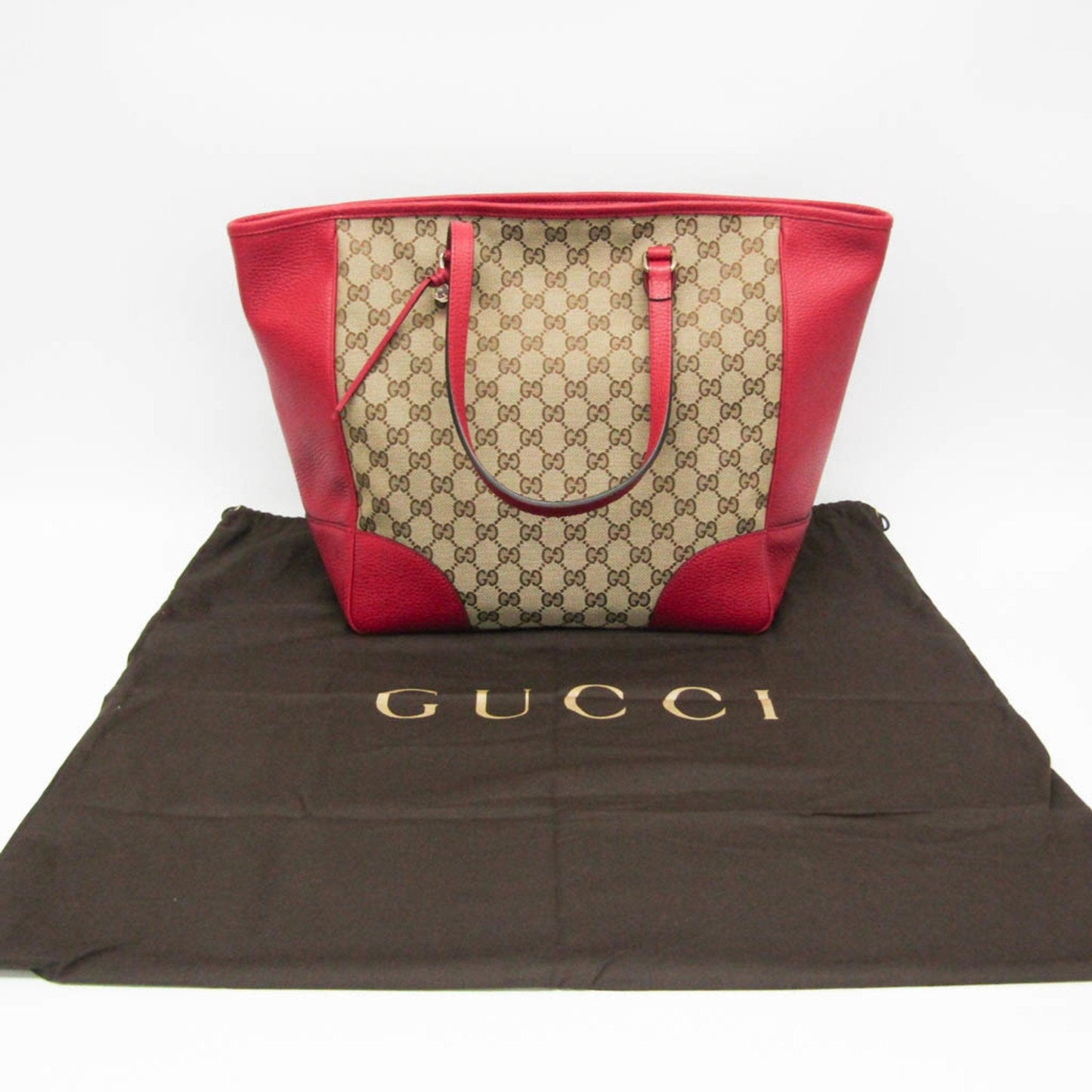 Gucci Bree Beige Canvas Tote Bag ()