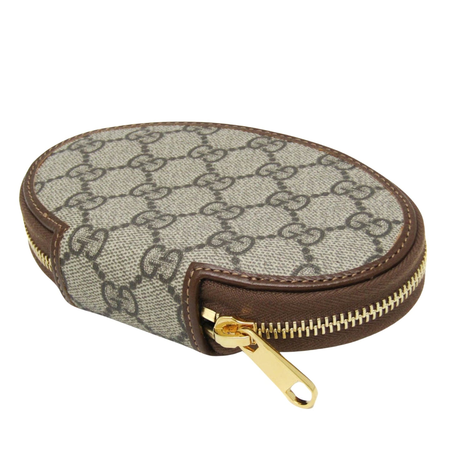 Gucci Horsebit Beige Calfskin Wallet  ()