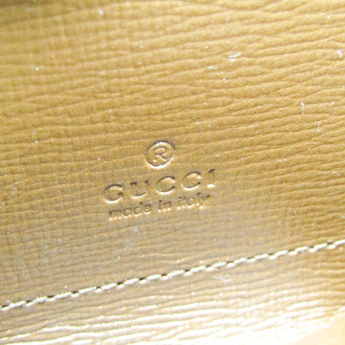 Gucci Horsebit Beige Calfskin Wallet  ()