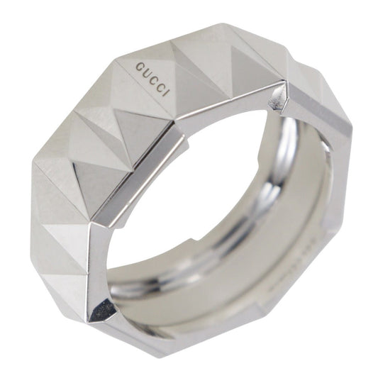 Gucci Link To Love Silver White Gold Ring Jewelry ()