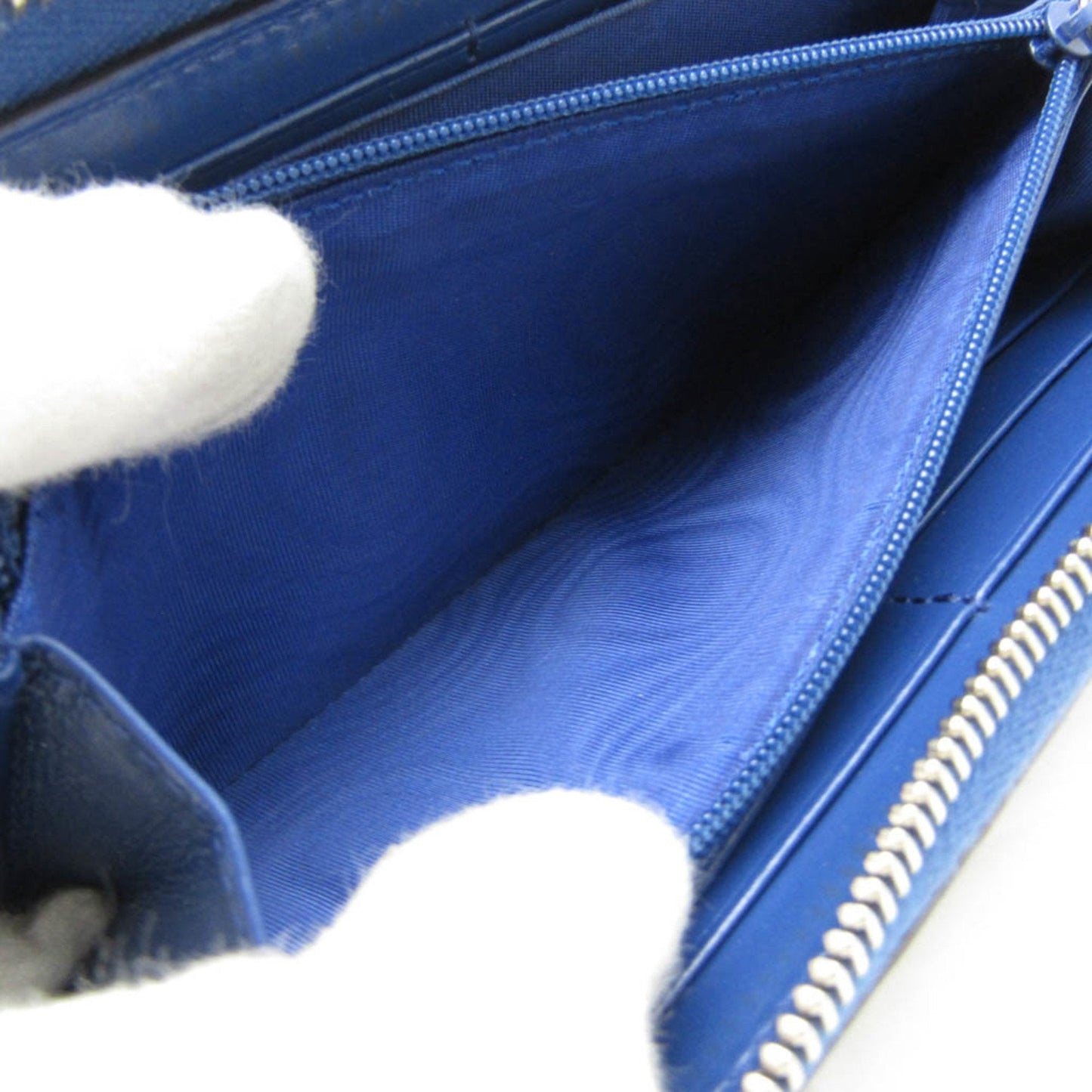 Gucci Diamante Navy Leather Wallet  ()