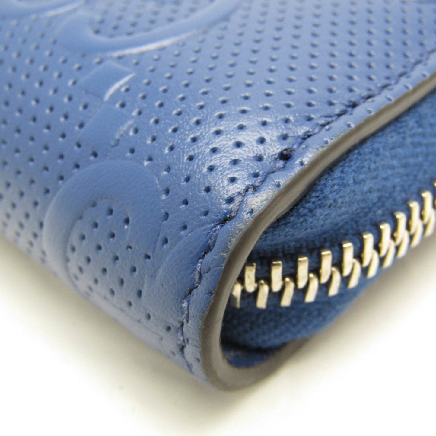 Gucci Diamante Navy Leather Wallet  ()