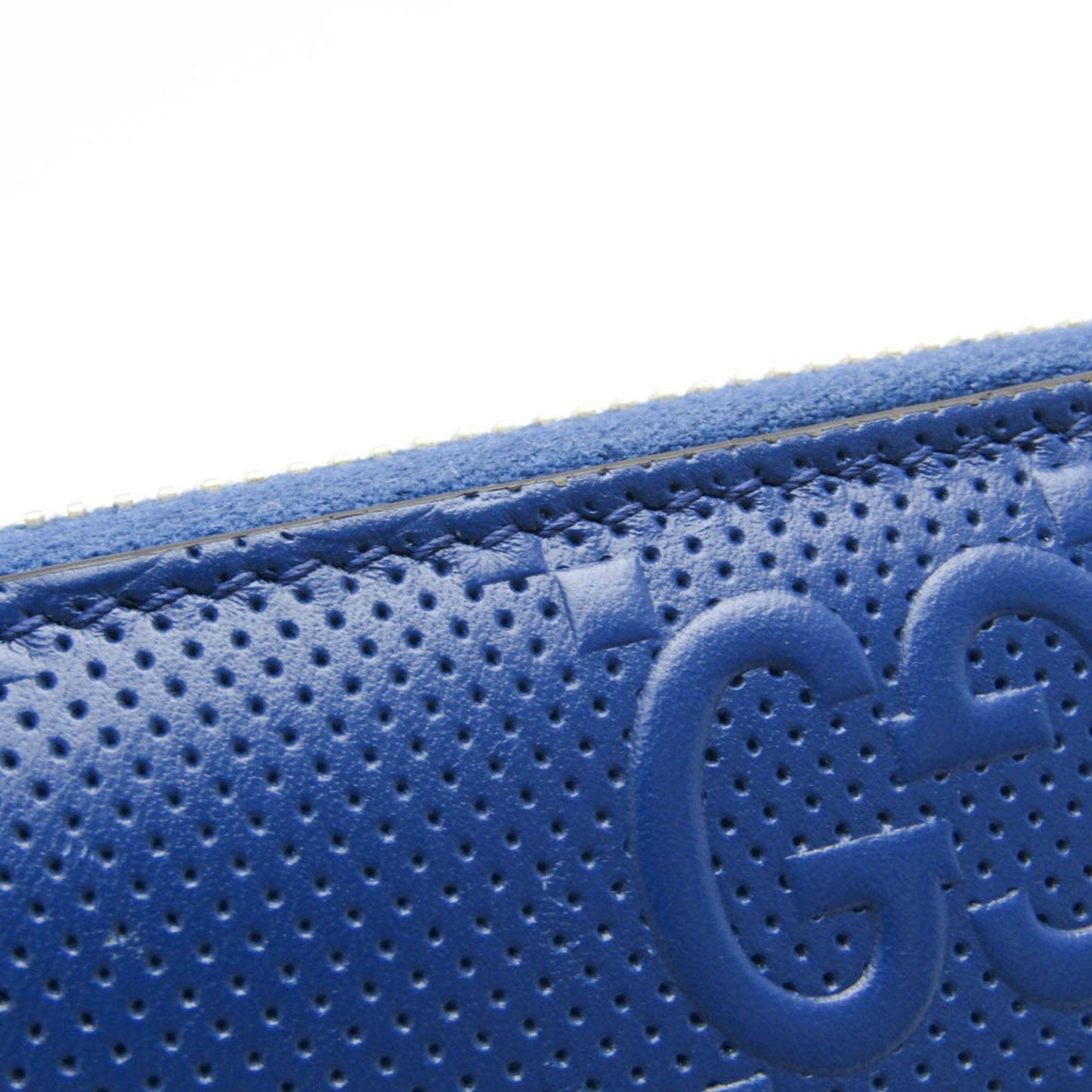 Gucci Diamante Navy Leather Wallet  ()