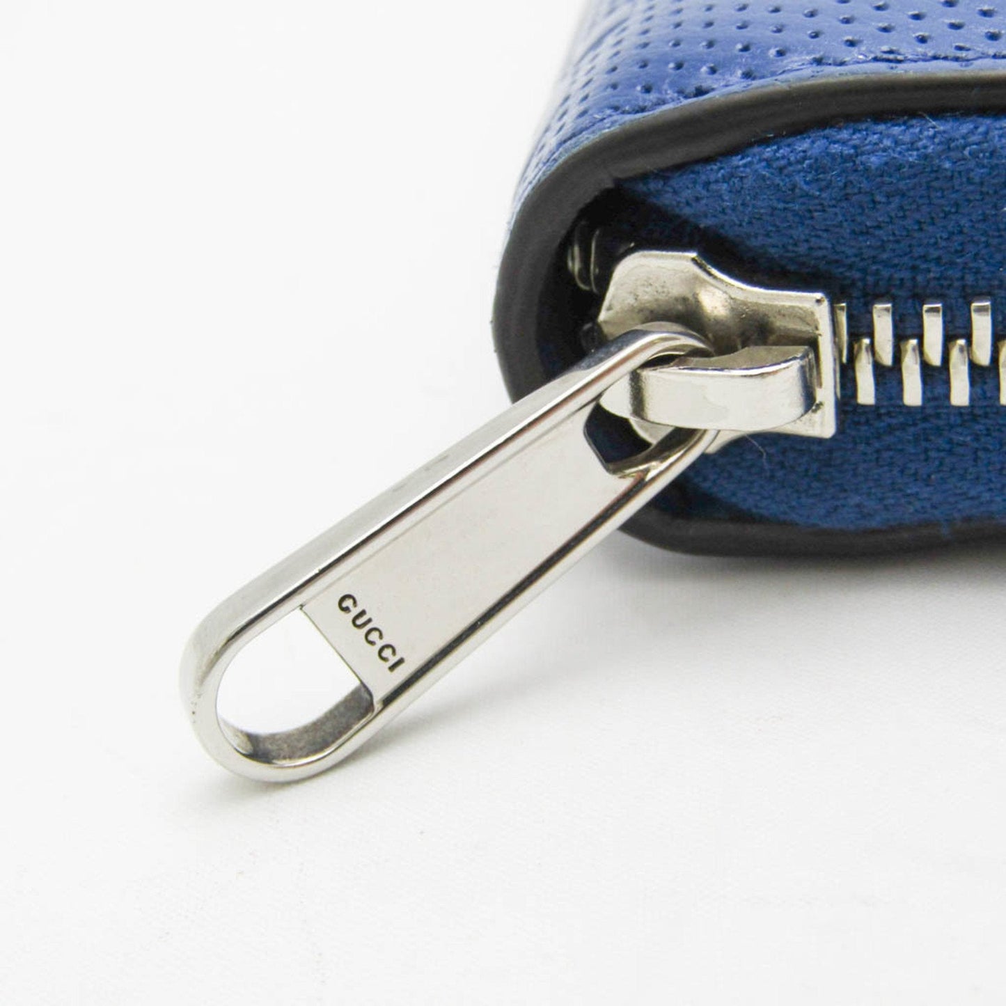 Gucci Diamante Navy Leather Wallet  ()