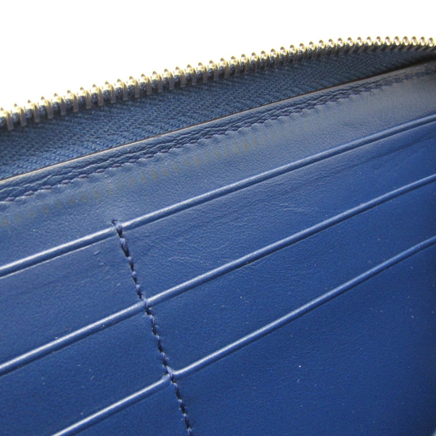 Gucci Diamante Navy Leather Wallet  ()