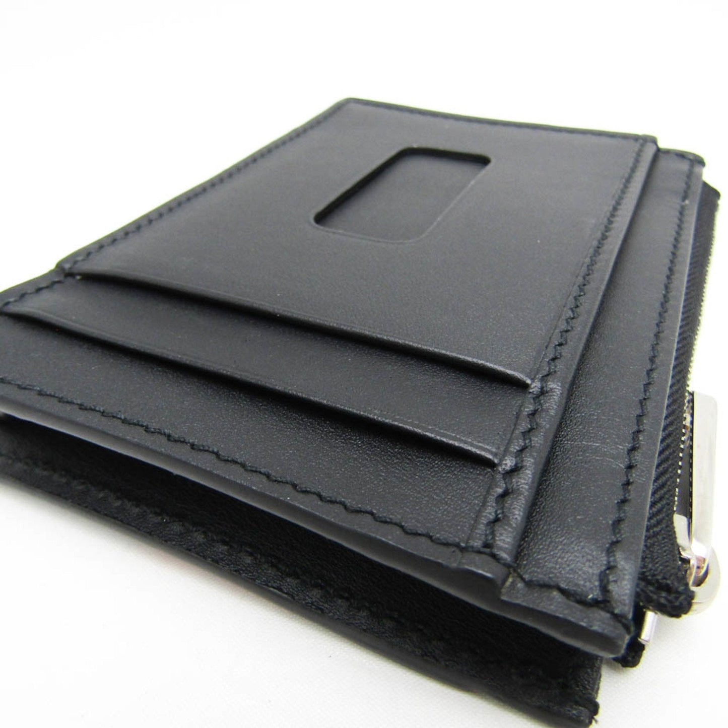 Gucci Logo Black Leather Wallet  ()