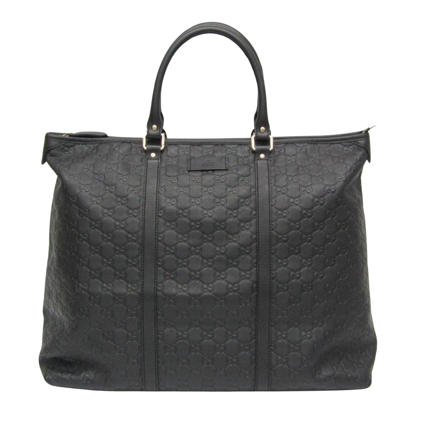 Gucci Guccissima Black Leather Handbag ()