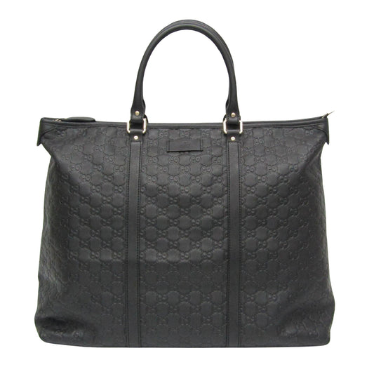 Gucci Guccissima Black Leather Handbag ()