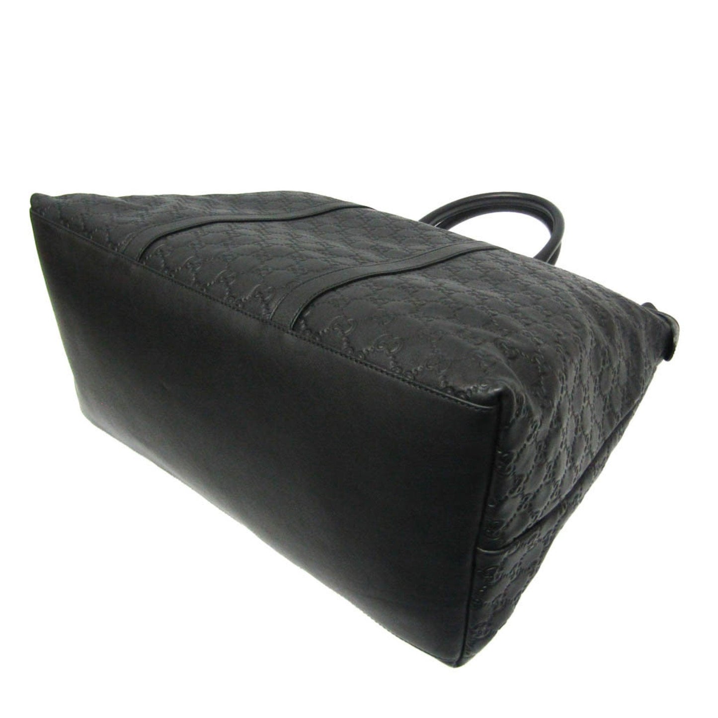 Gucci Guccissima Black Leather Handbag ()