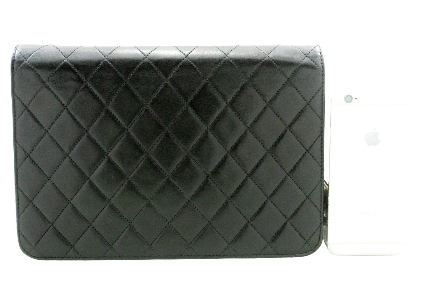 Chanel Black Leather Shoulder Bag ()