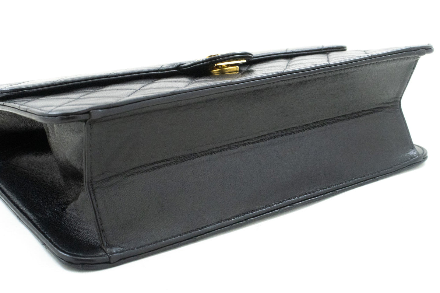 Chanel Black Leather Shoulder Bag ()