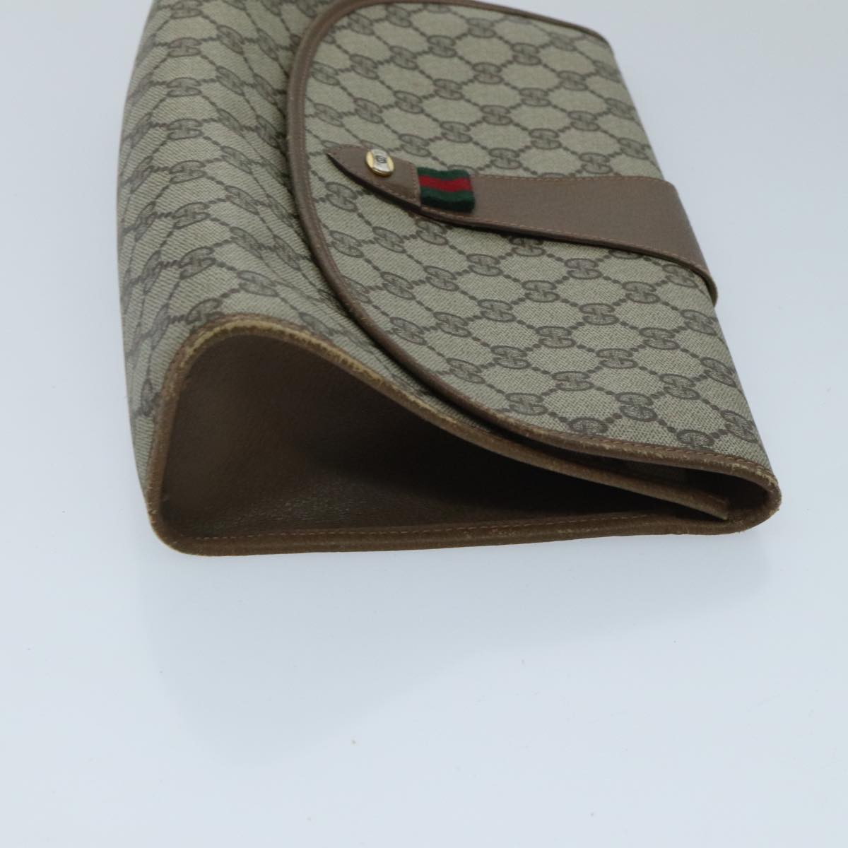 Gucci Beige Canvas Clutch Bag ()