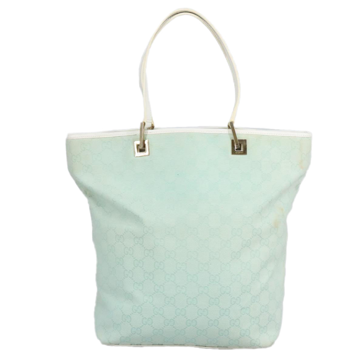 Gucci Blue Canvas Tote Bag ()