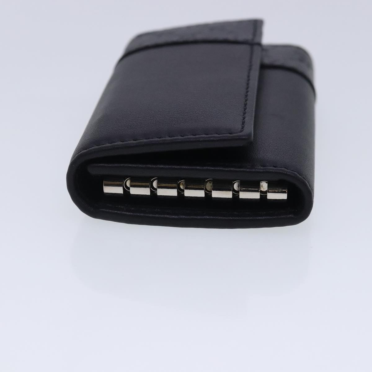 Gucci Key Case Black Leather Wallet  ()