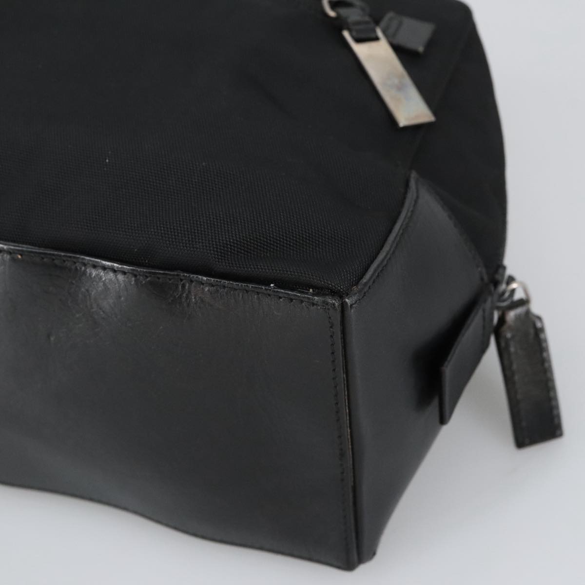 Gucci Black Canvas Clutch Bag ()
