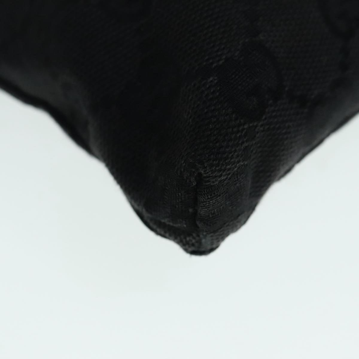 Gucci Black Canvas Shoulder Bag ()