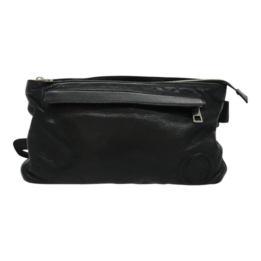 Gucci Soho Black Leather Shoulder Bag ()