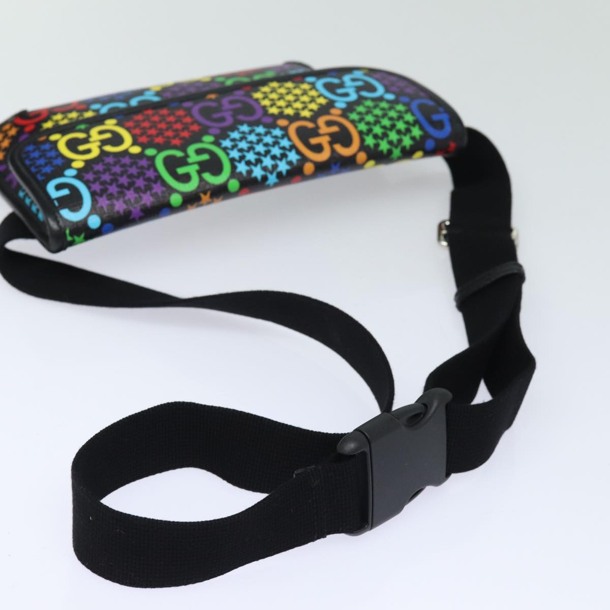 Gucci Psychedelic Multicolour Canvas Shoulder Bag ()