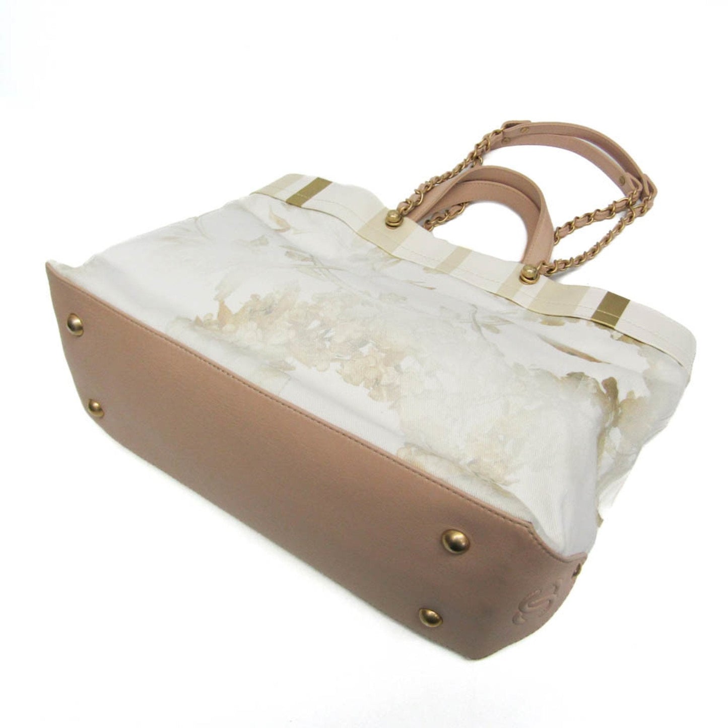 Chanel - Beige Canvas Tote Bag ()