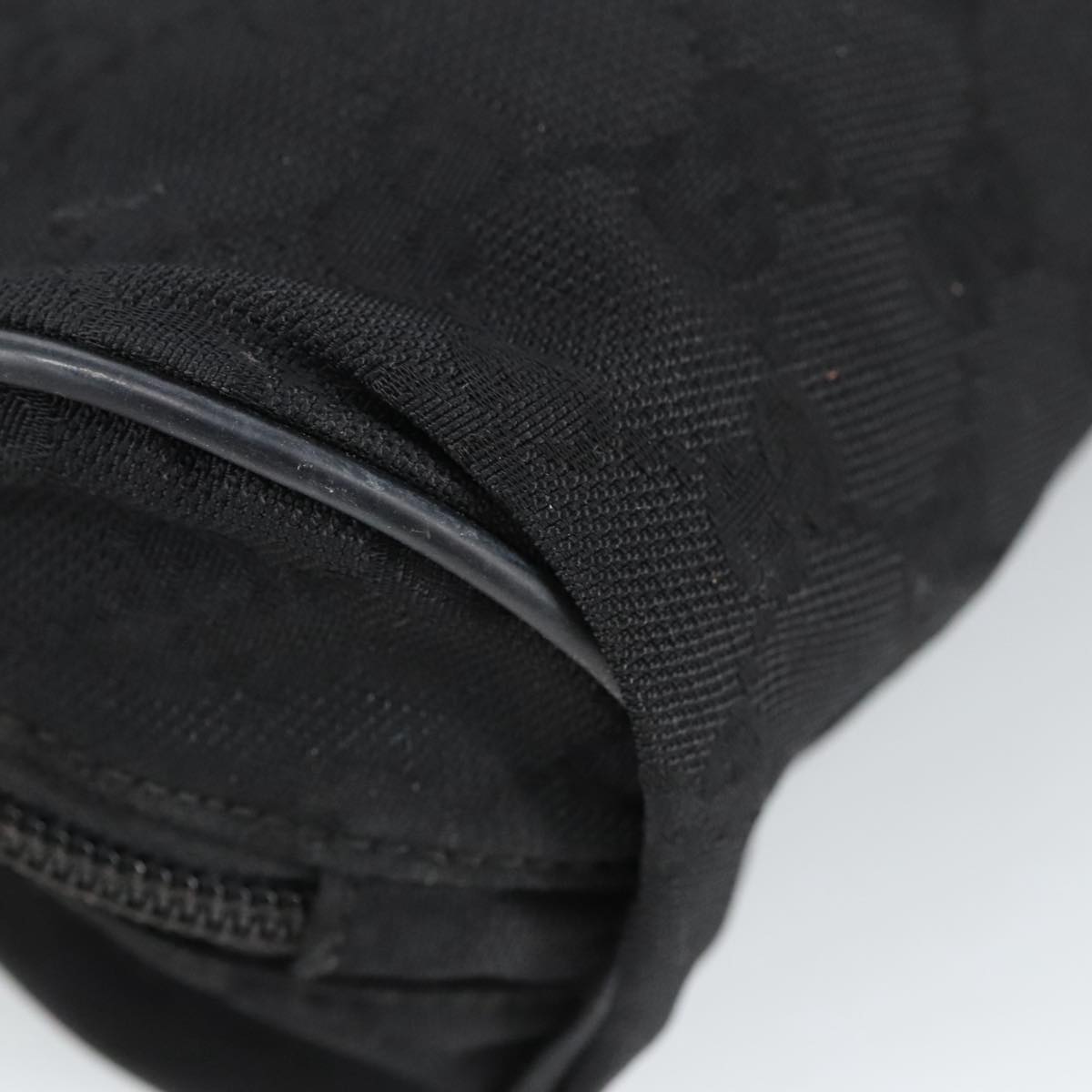 Gucci Black Canvas Clutch Bag ()