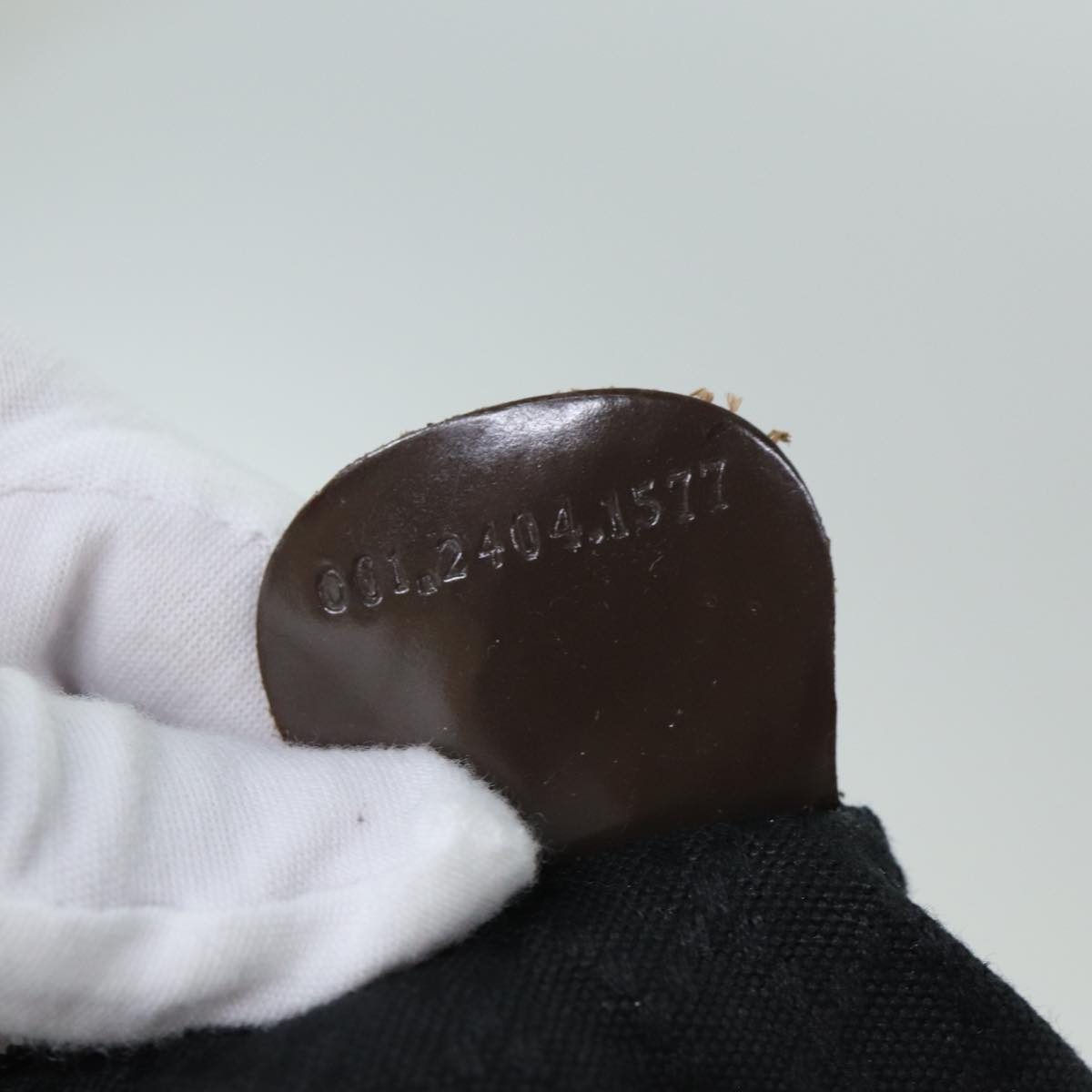 Gucci Bamboo Khaki Synthetic Handbag ()