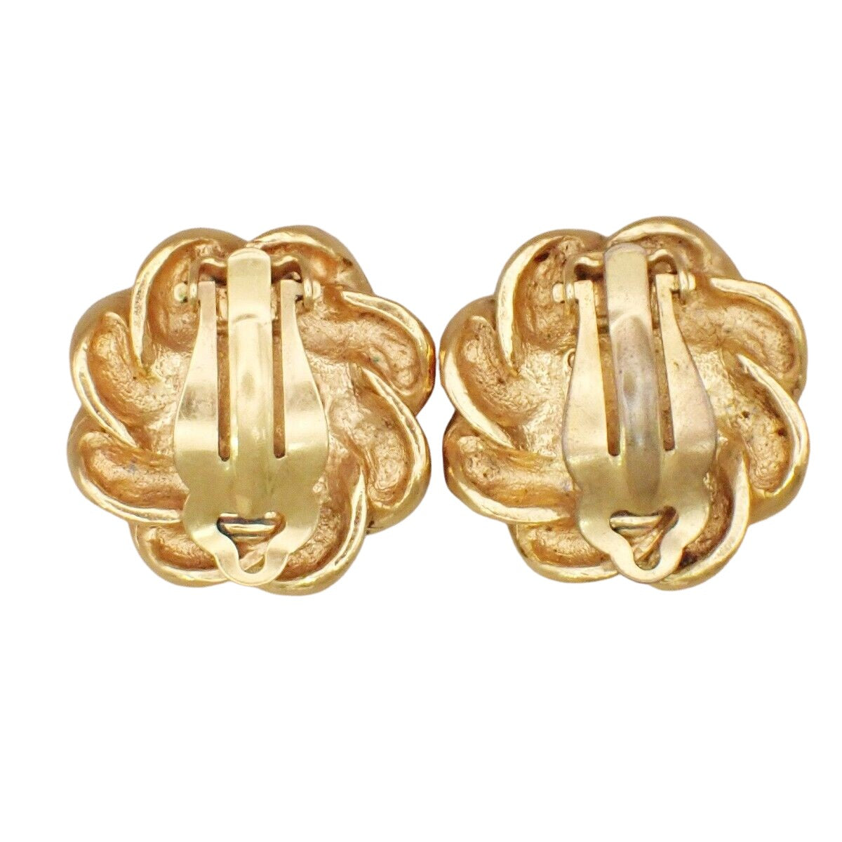 Chanel - Gold Metal Earring Jewelry ()