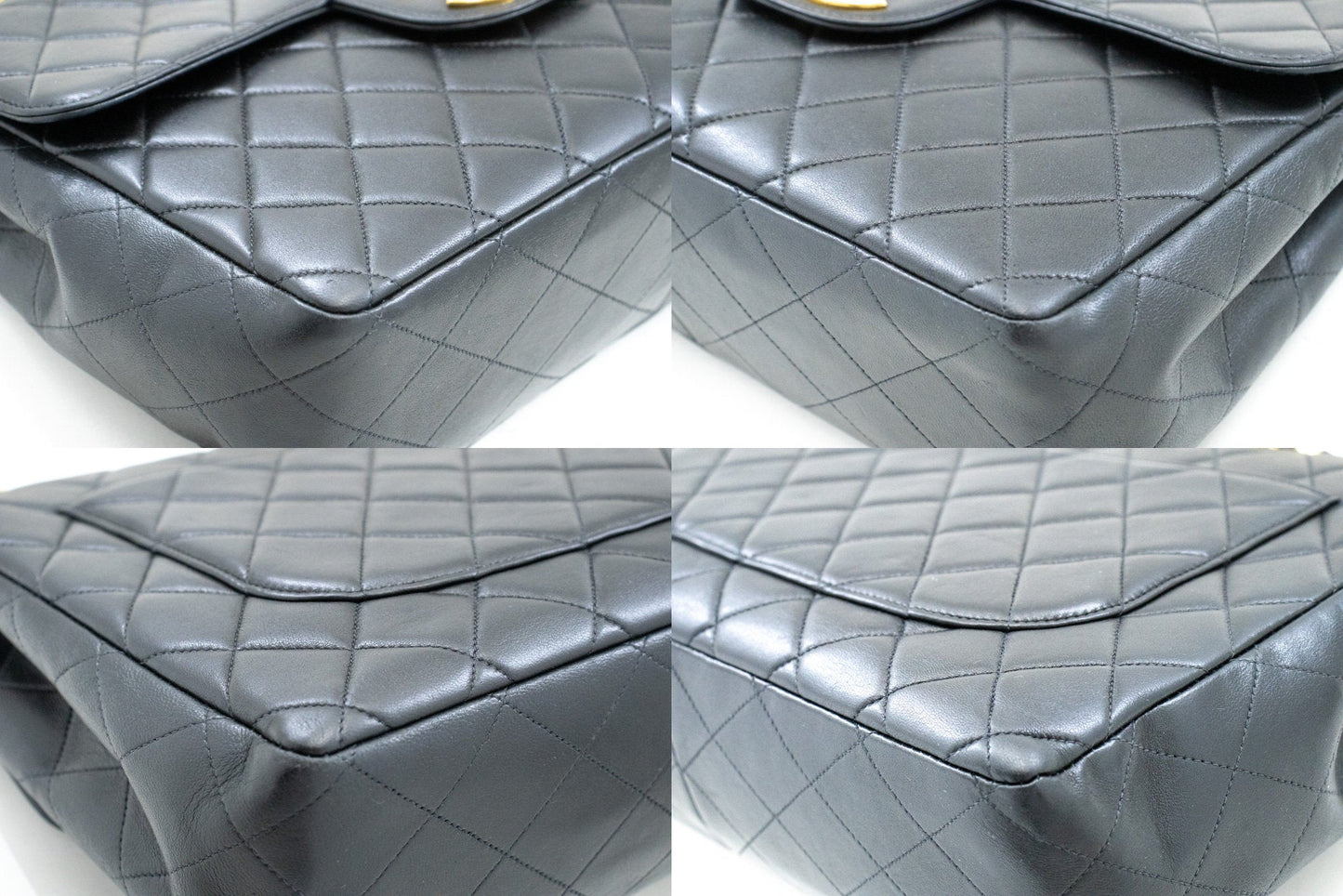 Chanel Black Leather Shoulder Bag ()