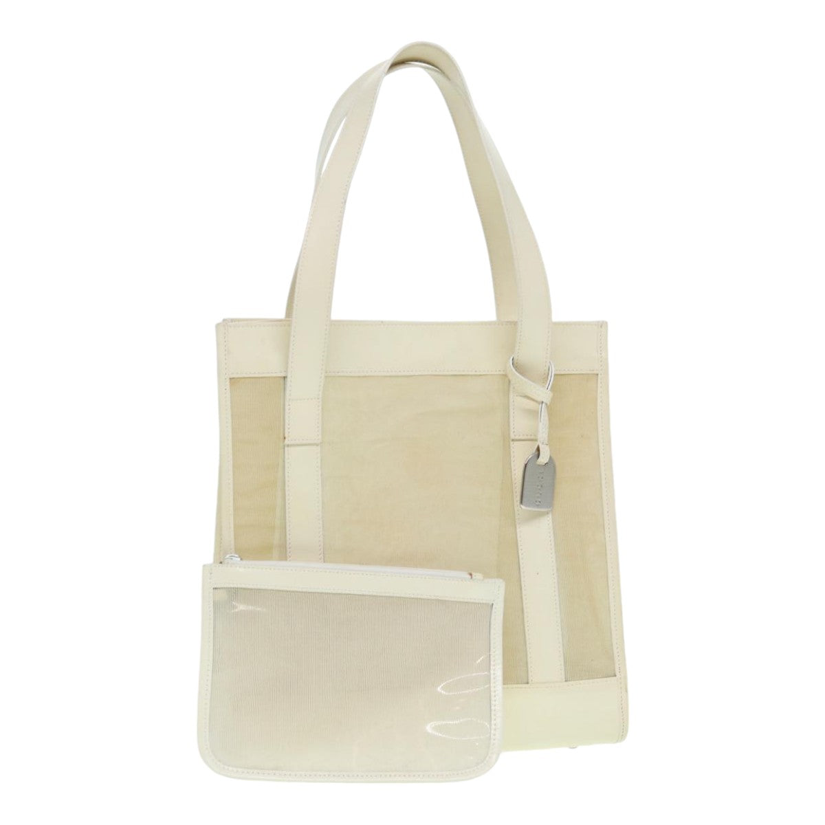 Gucci By The Way Beige Patent Leather Tote Bag ()