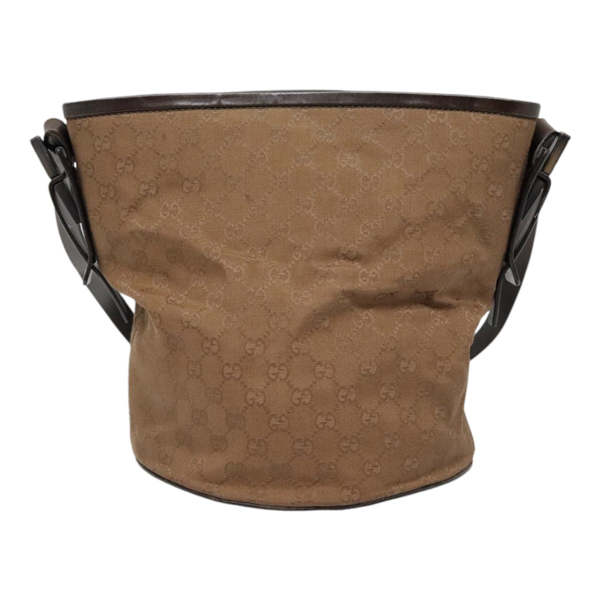 Gucci Brown Canvas Shoulder Bag ()