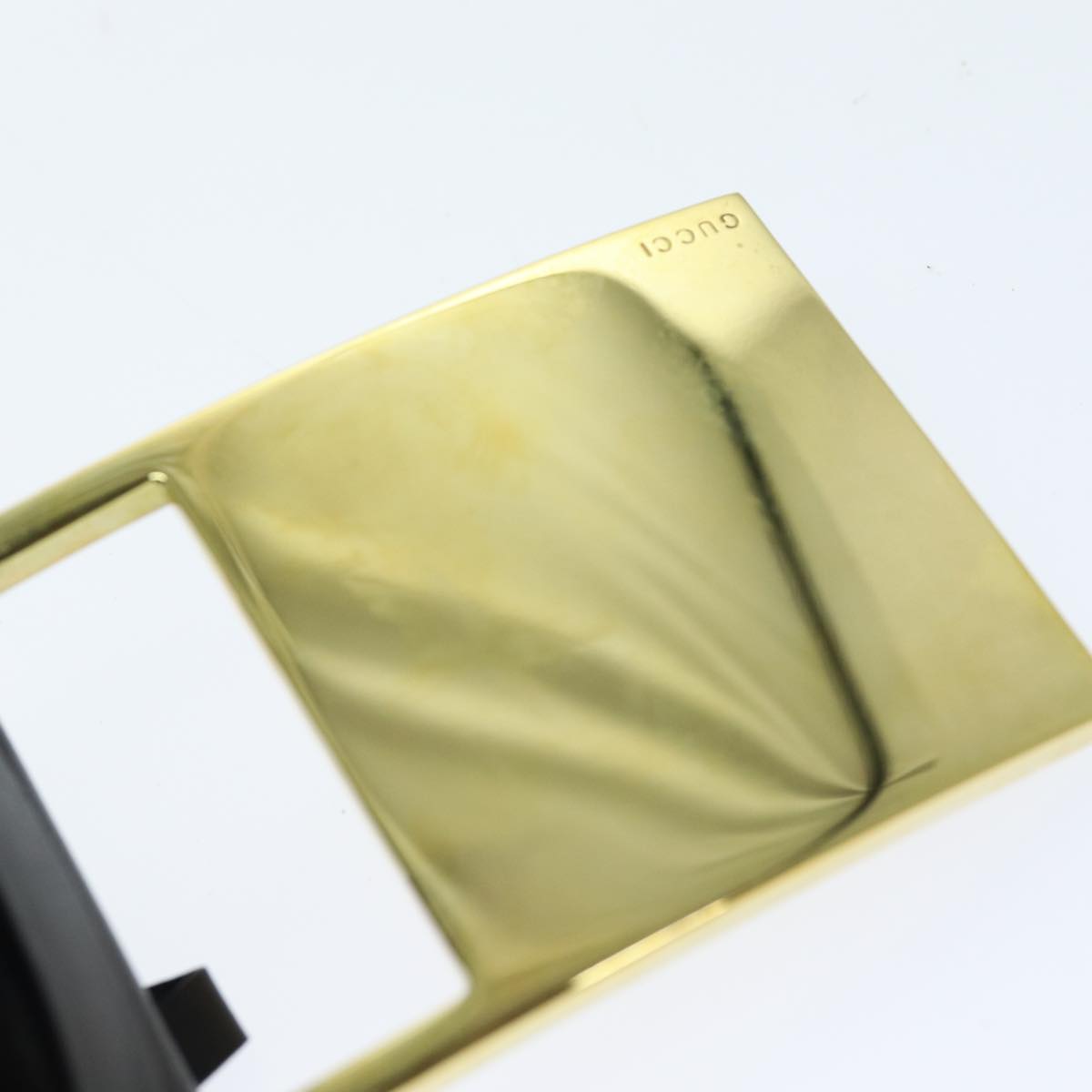 Gucci Black Leather Belt  ()