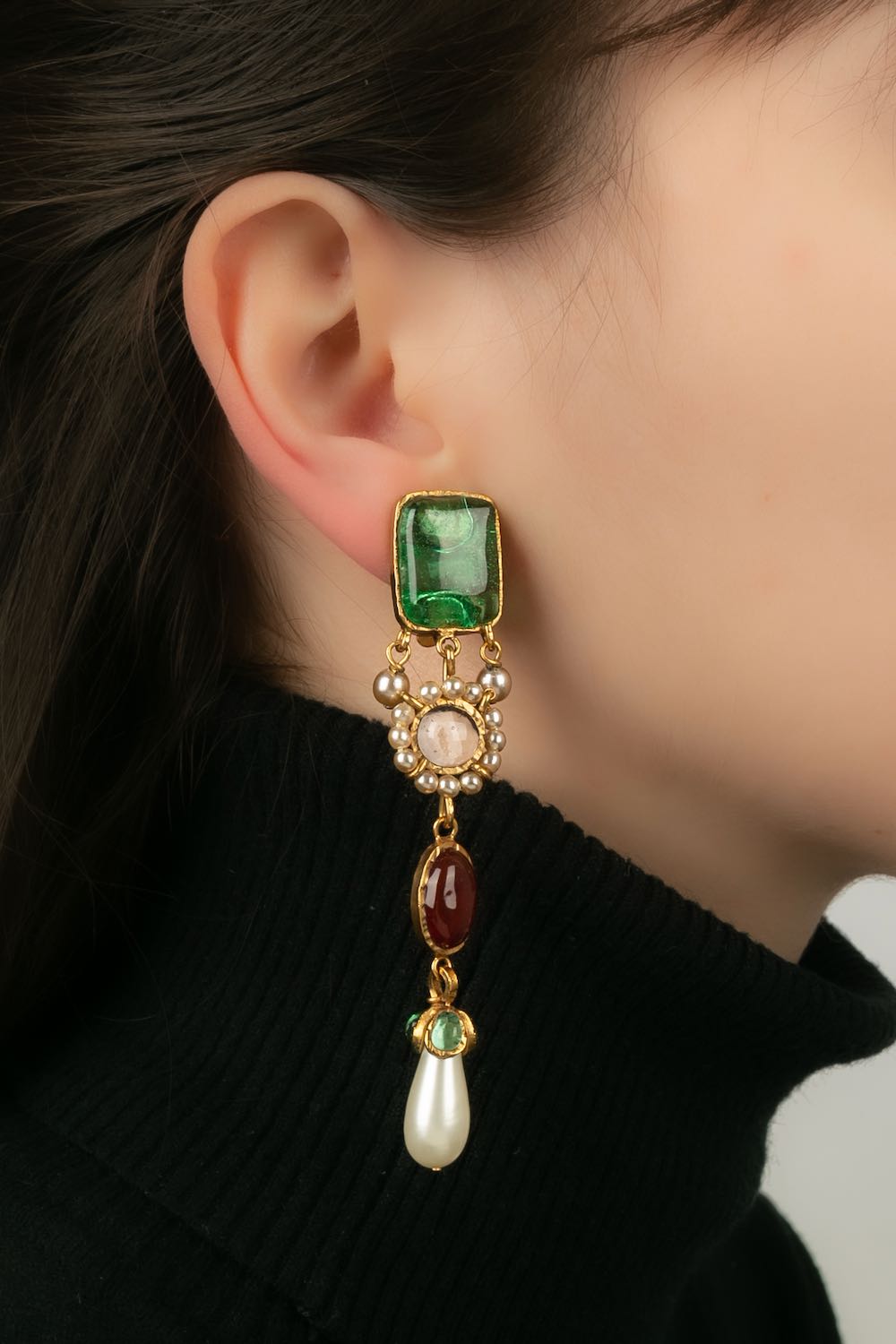 Boucles d'oreilles Chanel 1995