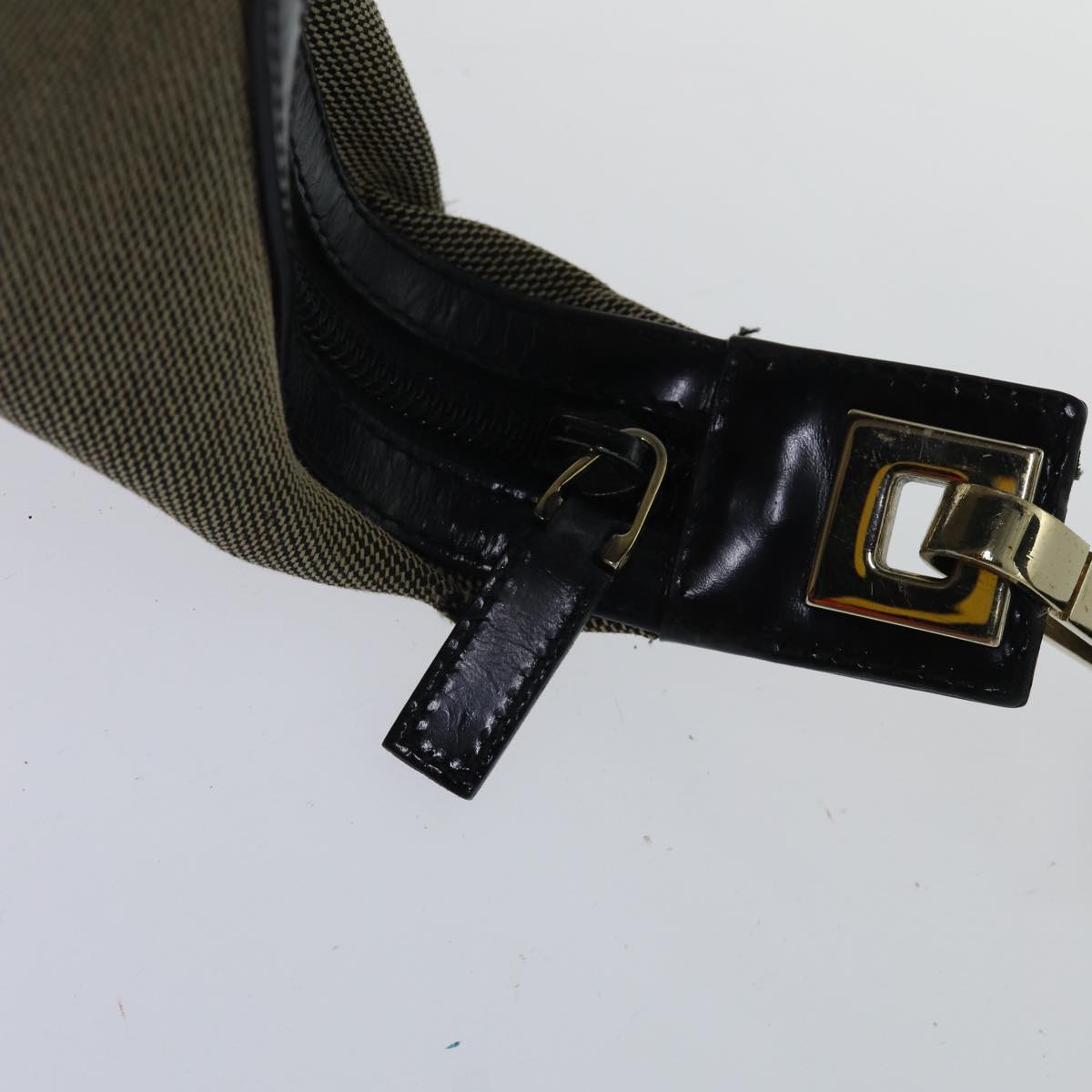 Gucci Jackie Beige Canvas Shoulder Bag ()