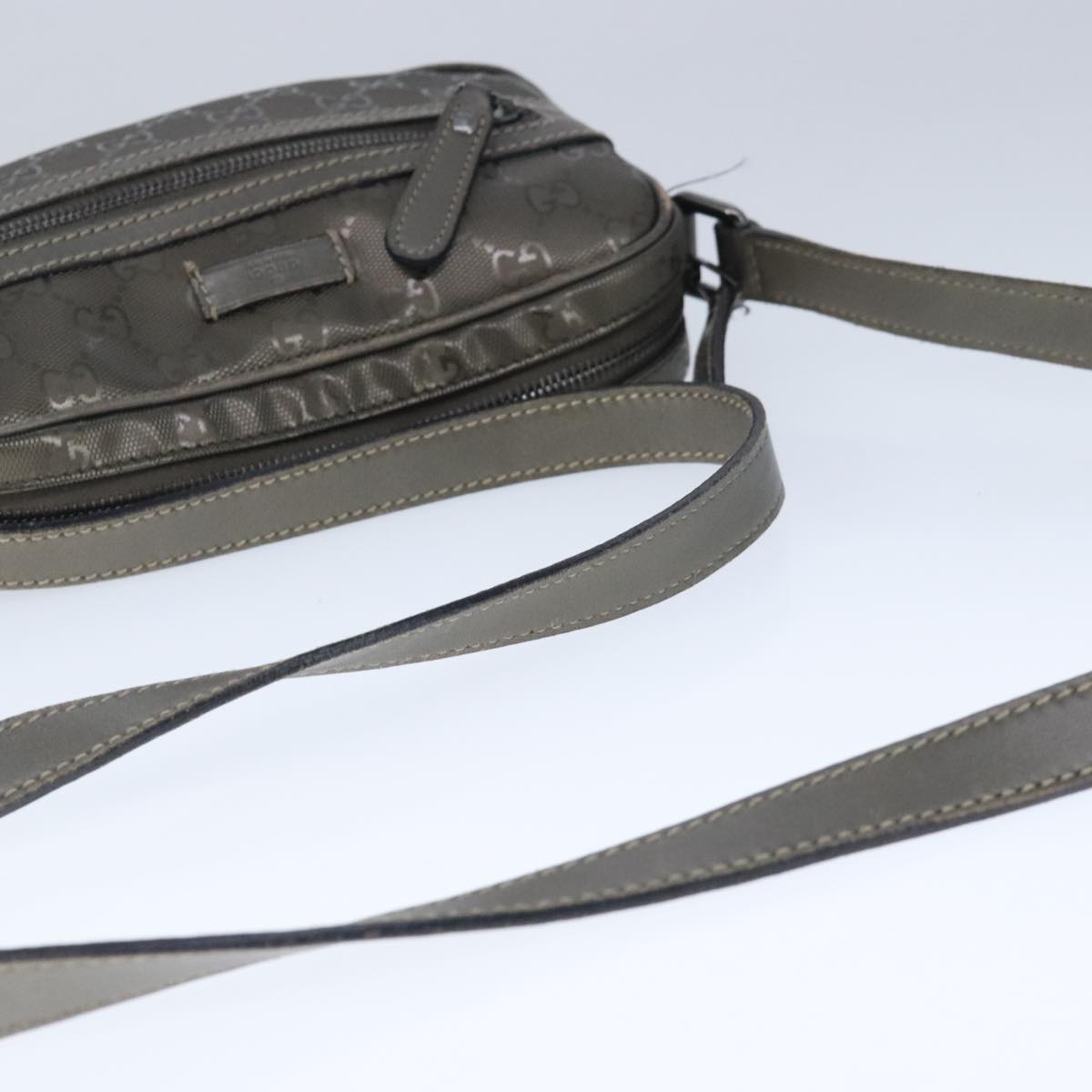 Gucci Imprime Brown Canvas Shoulder Bag ()