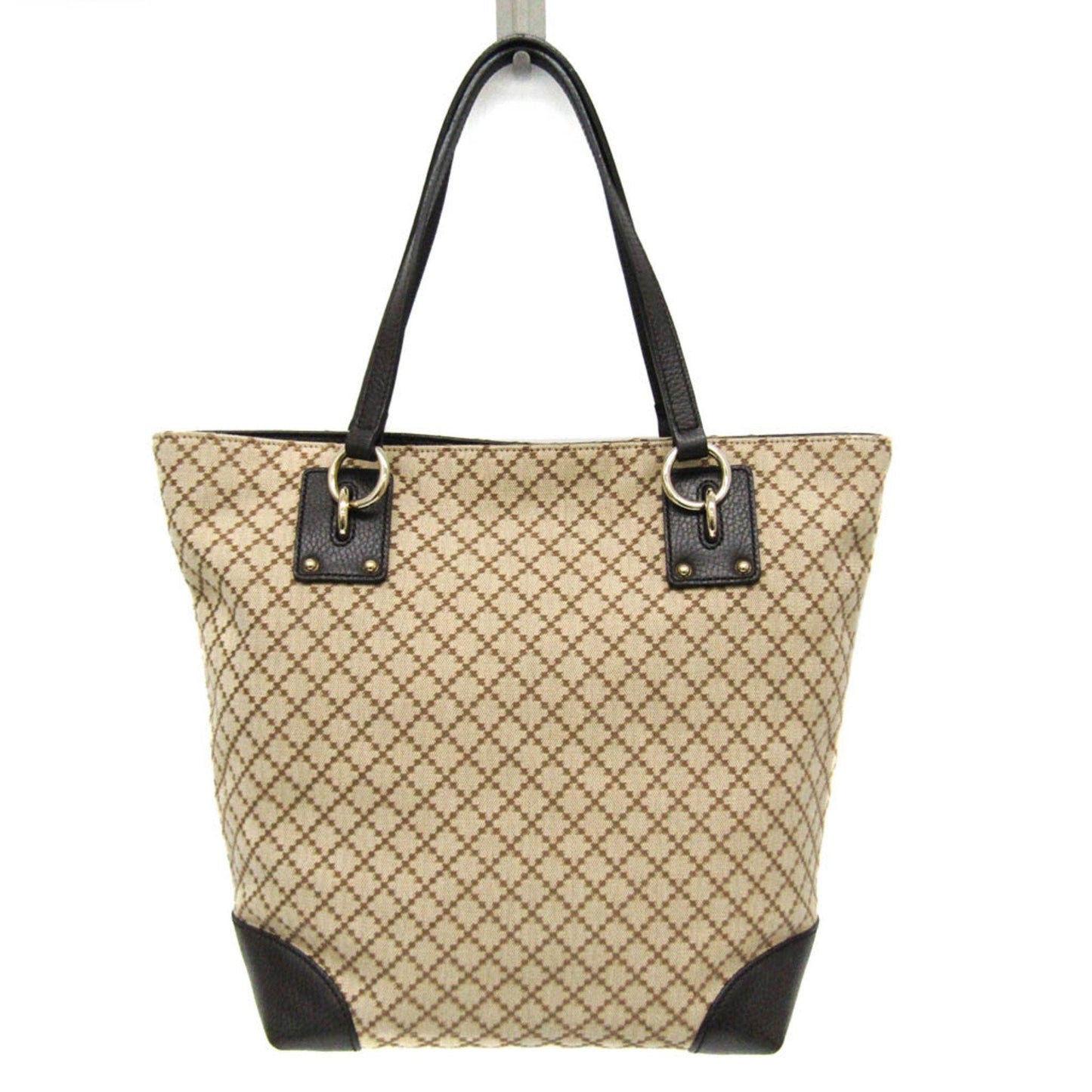 Gucci Diamante Beige Canvas Tote Bag ()