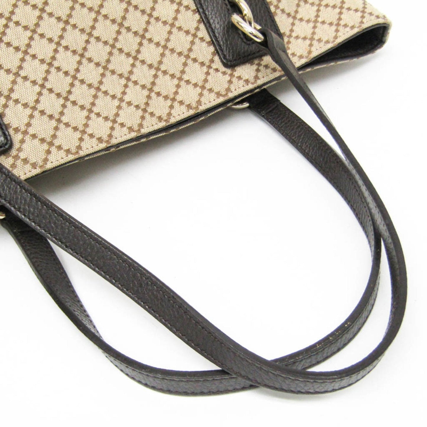 Gucci Diamante Beige Canvas Tote Bag ()