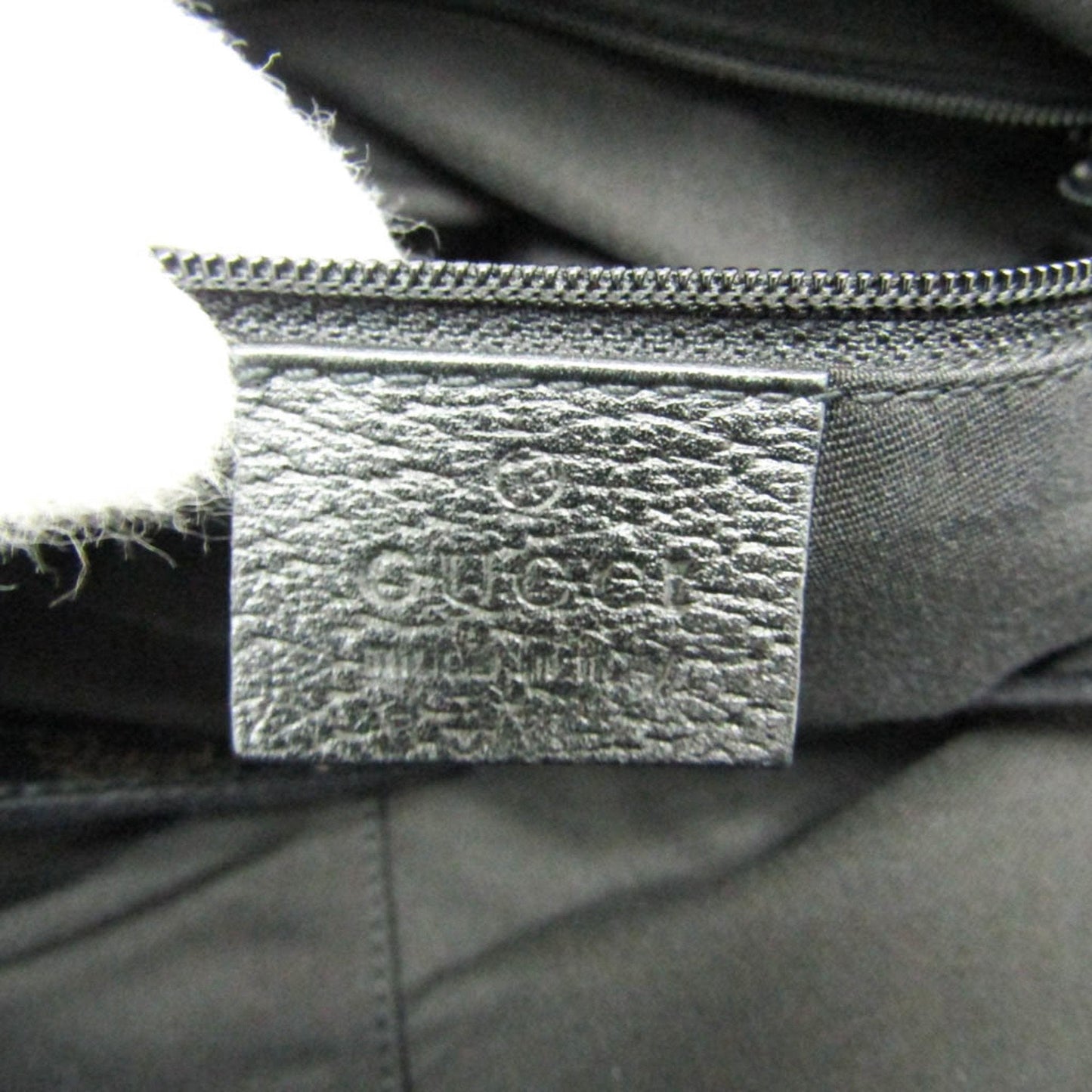 Gucci Black Canvas Tote Bag ()