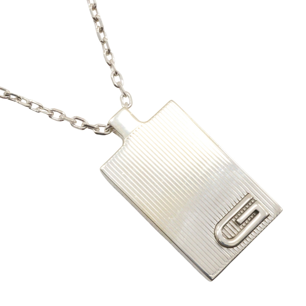 Gucci Silver Silver Necklace Jewelry ()