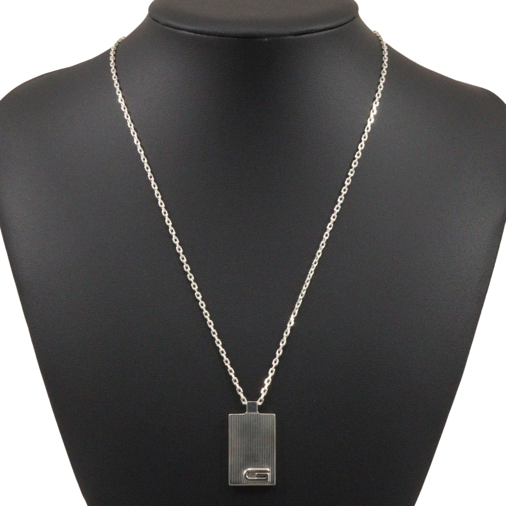 Gucci Silver Silver Necklace Jewelry ()
