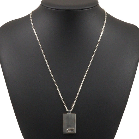 Gucci Silver Silver Necklace Jewelry ()