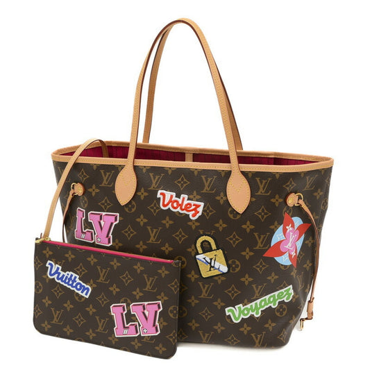 Louis Vuitton Neverfull Mm  Canvas Tote Bag ()