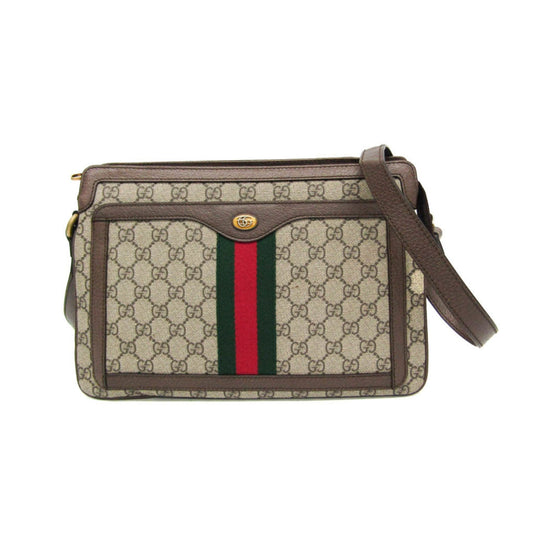 Gucci Soho Beige Canvas Shoulder Bag ()