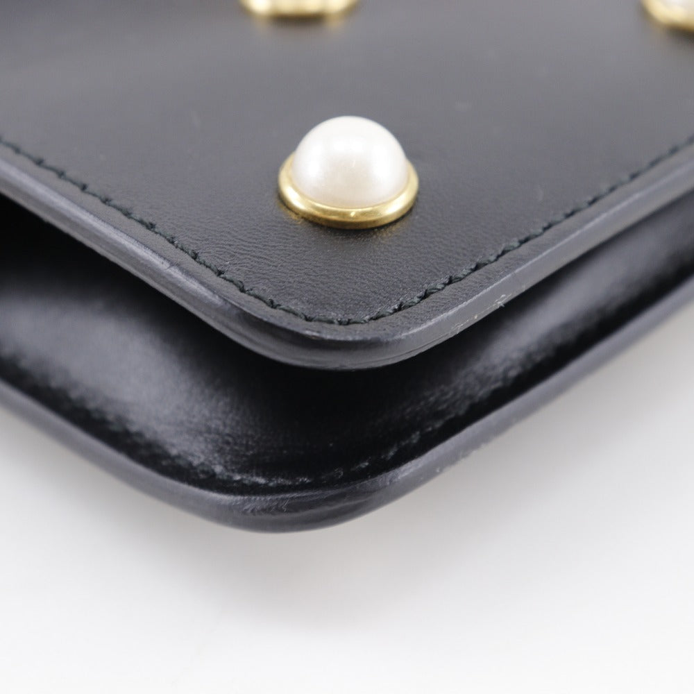 Gucci Broadway Black Leather Shoulder Bag ()